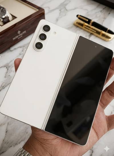 Samsung fold 5 512gb non pta factory full new 10.10 with sim time full