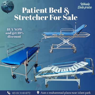 Patient Bed & Stretcher for Sale