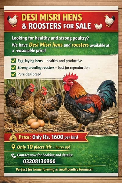 Golden Misri Hen exchange possible