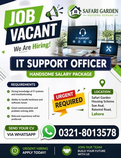 Job offered for multiple posts
