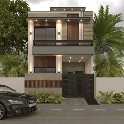 Book Your 3 Marla House Double/Triple Story Units In Just 70 Lakh On 2 Years Installment Plan On Defence Road
