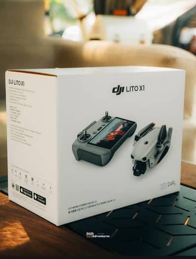 Dji Lito X1 FLY More Combo Rc 2 Box Pack