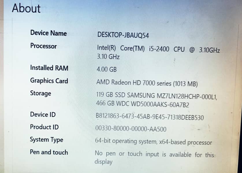 Game PC i5 6