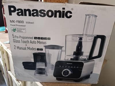 Panasonic MK-F800 Food Processor | Like New | Used 4-5 Times Only