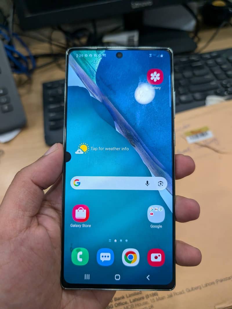 Samsung note 20 4