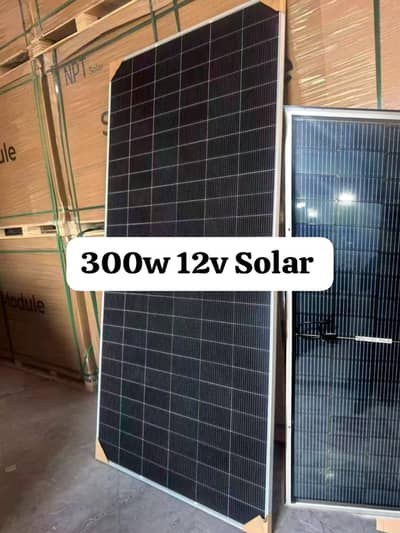 Double Glass 300w 12volt Solar Panel