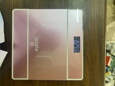 Upto 180kg iScale Rechargeable Weight Machine - Digital Heavy Duty