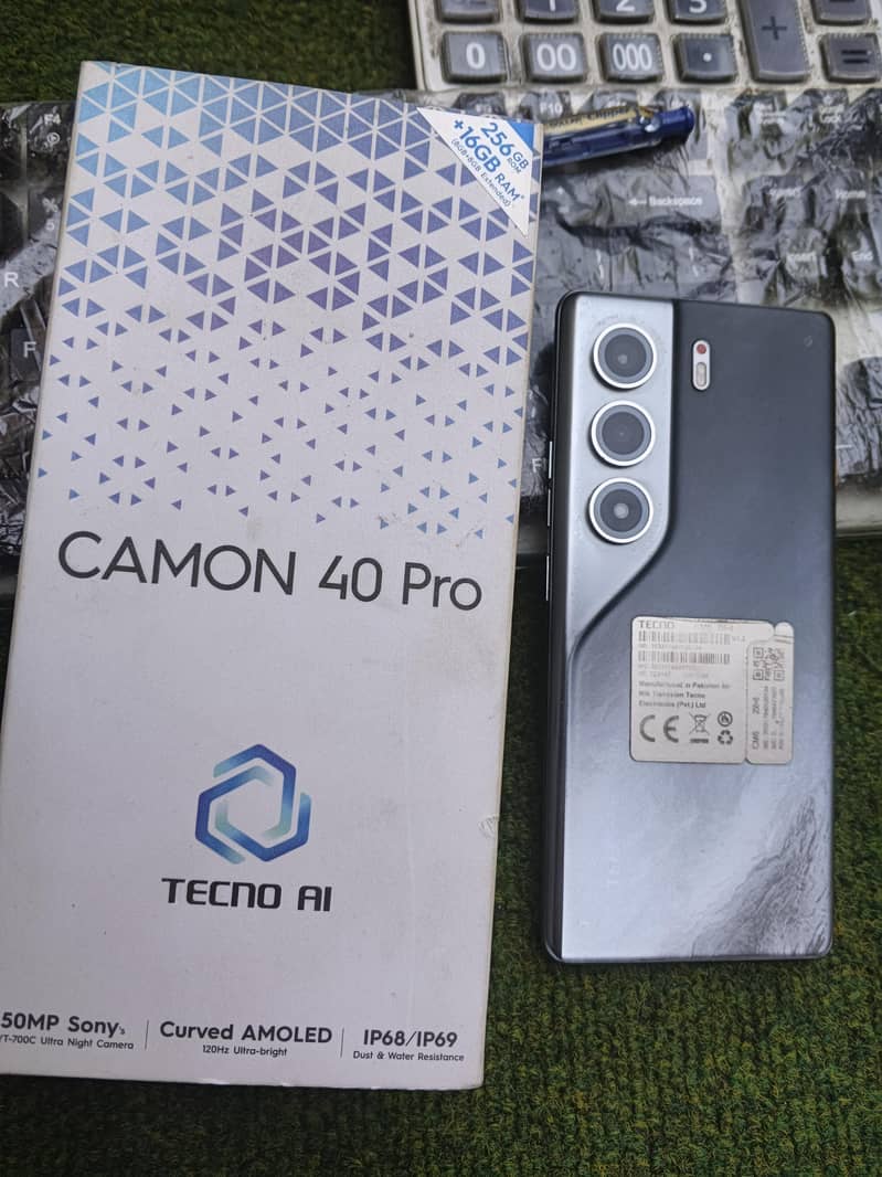 Tecno coman 40 pro 6
