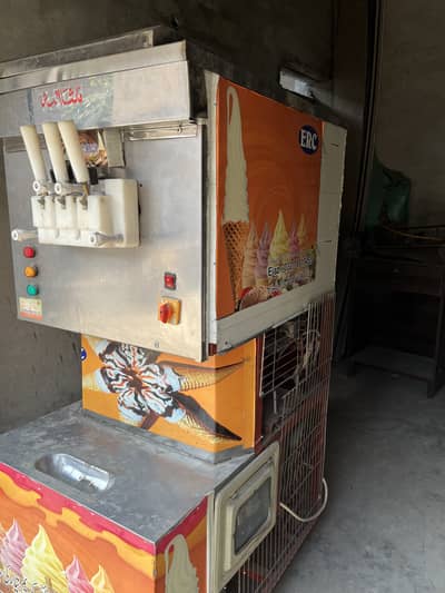 Cone Machine very less used almost new with copper beater 3 flavours