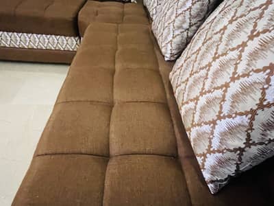 L shape 4 seater sofa
