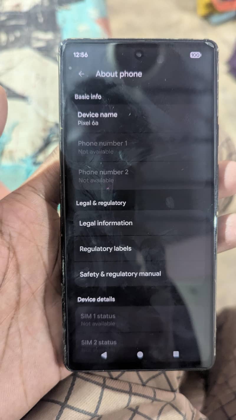Google pixel 6a 7