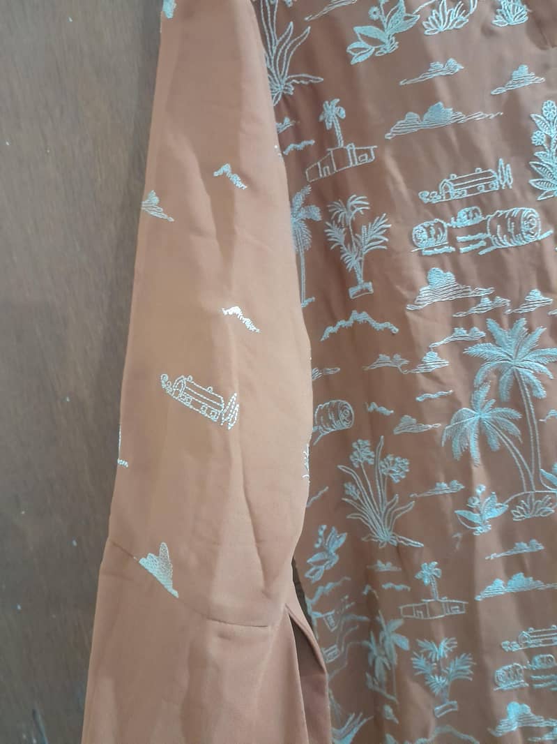 2pc embroidered 3