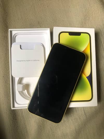 Iphone 14 jv 128gb condition like brand new one hand use