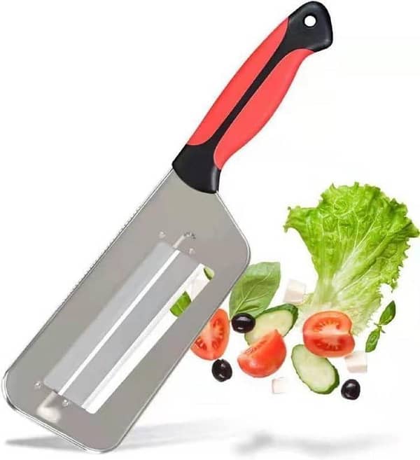 black sparrow 2 Blade Vegetable Cutter Vegetable Slicer Double Slice Blade Slicing Knife Fish Scale Cleaner Knives Cabbage Cucumber Carrot Onion Slicer Peeler