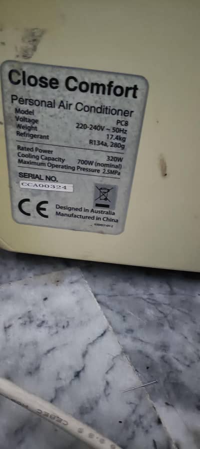 close comfort portable Ac