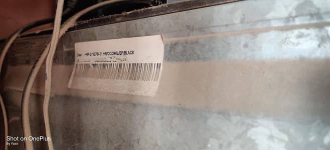 Haier Refrigerator HRF-276 EPB - E-Star - 12 Cu Ft
