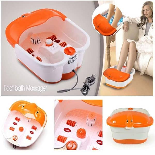 Multifunction Footbath and Roller Massager-6 Functions- High Quality Product-Strong Body-Original-Imported