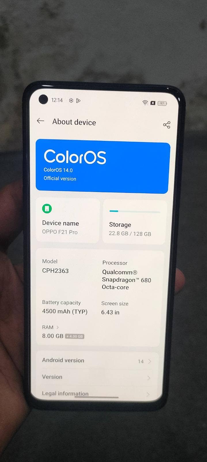 oppo f21 pro 6