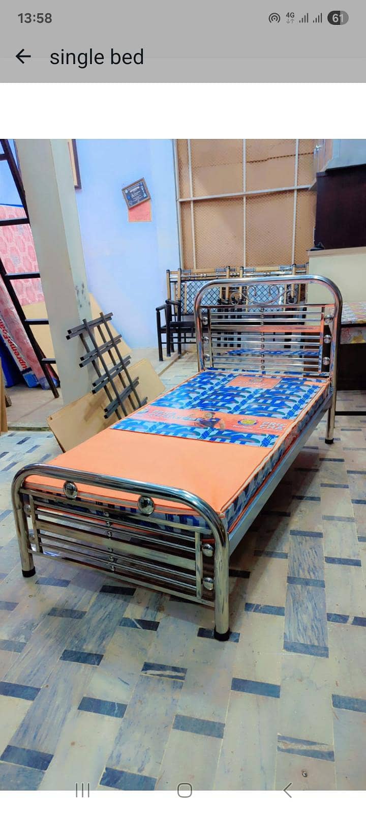 single steel beds 17