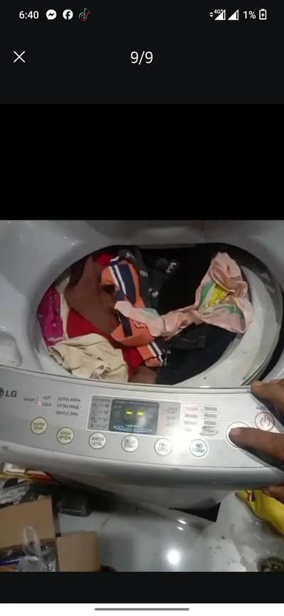 lg automatic washing machine card error dey rhaw hy
