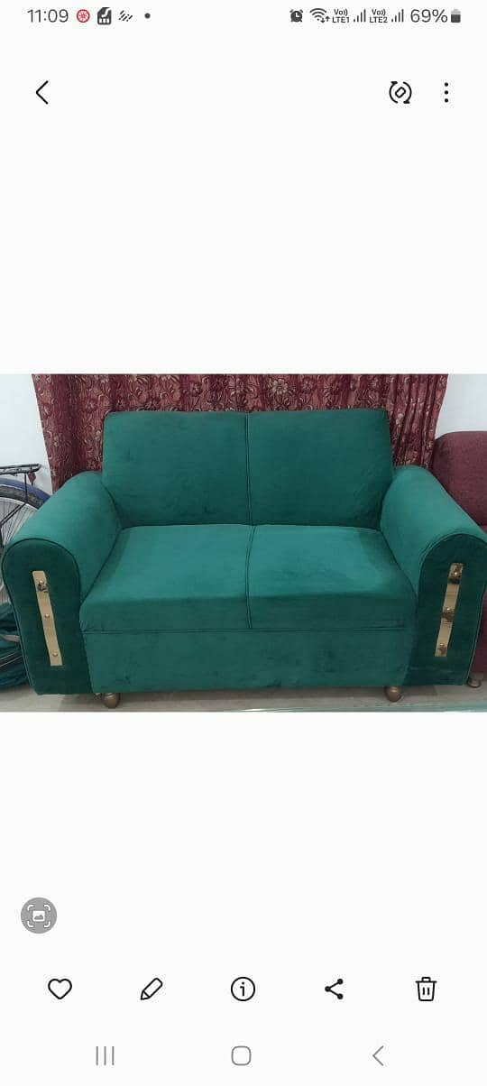 used like new sofa set 1