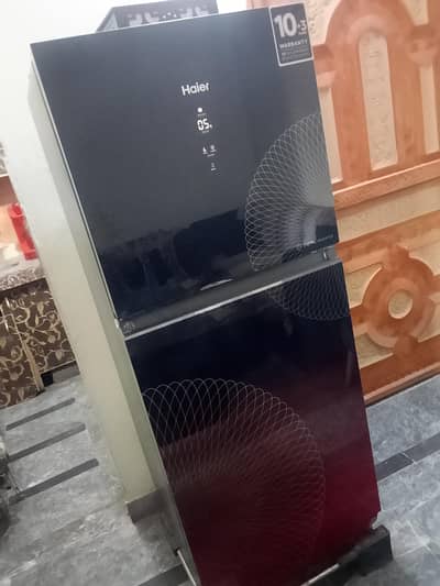 haier new model digital inverter fridge for sale 10/10 condition