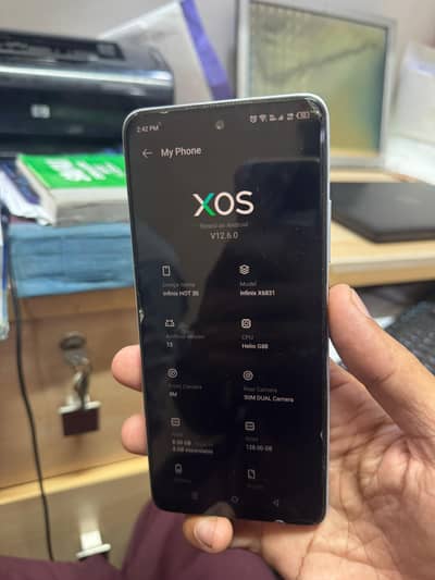 8/128 Infinix hot 30