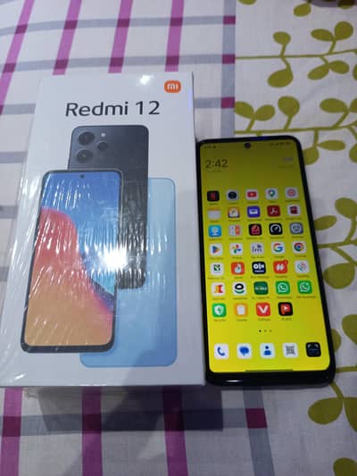 REDMI 12 IN BRAND NEW CONDITION FOR SALE