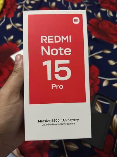 Redmi Note 15 pro (8gb+ 256gb)