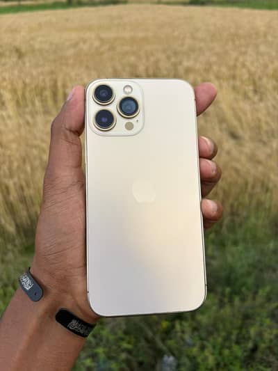 Iphone 13 pro max golden factory unlock Non PTA 256GB