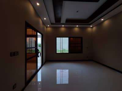 For Sale 4 bed lounge Leased Portion Style Apartment single belt West Open in Karachi University SOCIETY Sector 17-A Near Madras Chawk Scheme 33 Karachi