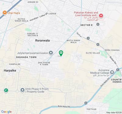 5 Marla Plot No- 1306 Block B Top Location of Phase 9 Town DHA Lahore For Urgent Sale
