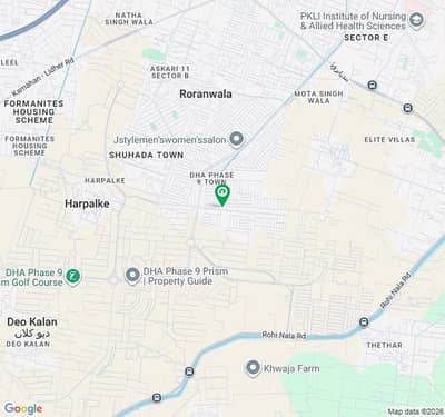 5 Marla Plot No- 384 Block D Top Location of Phase 9 Town DHA Lahore For Urgent Sale