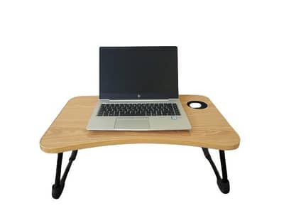 Handcrafted Wooden Laptop Table | Foldable | Made in Pak | New Premium