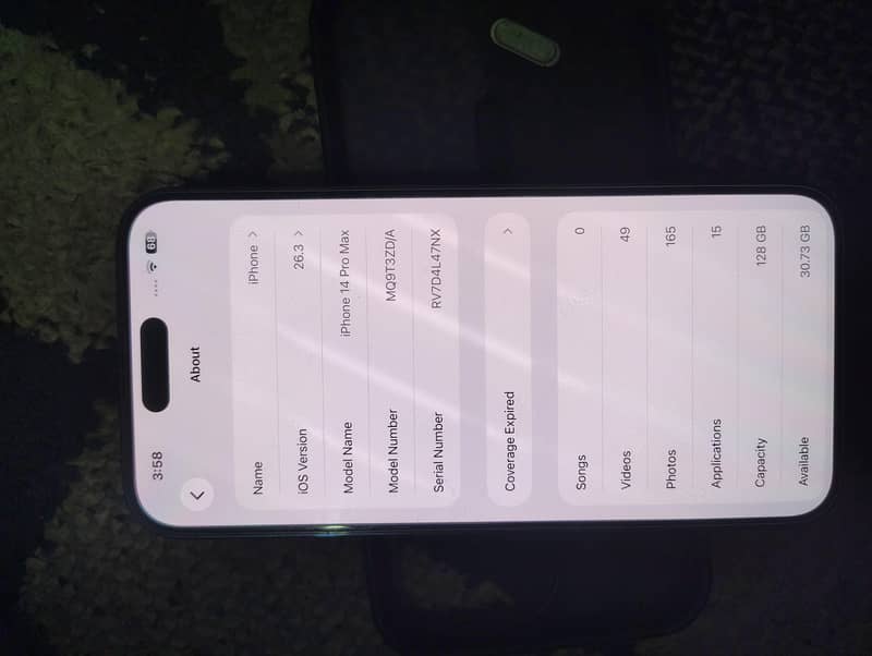 Iphone 14 pro max 5