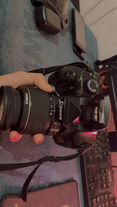 Canon Rebel T3 with 18-55mm Lens