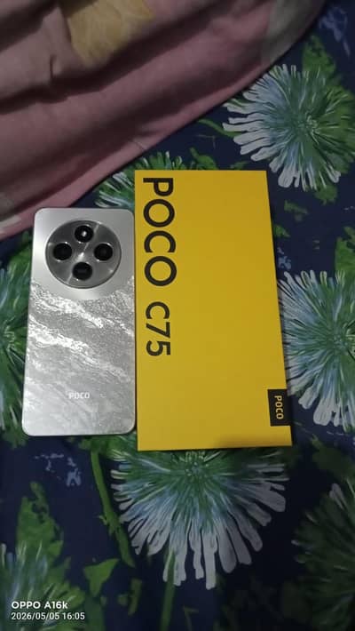 Poco c75 and pta mobile for gaming phone and official 7 month warranty