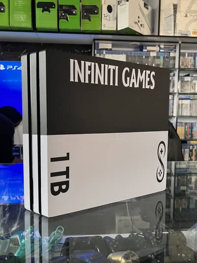 PS4 Pro 1TB jailbreak 7200 latest model with Games
