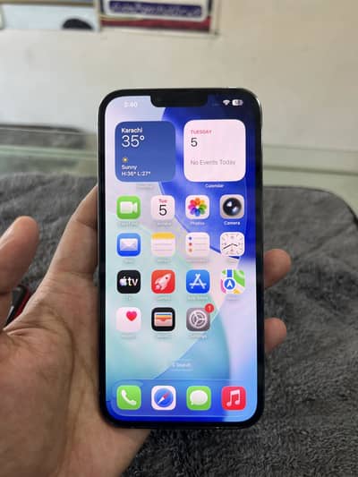 Iphone 13 pro max 256GB PTA Approved