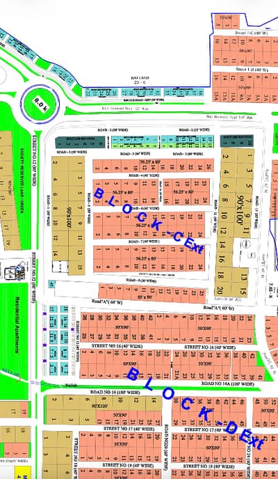 2 Kanal C Ext Double Road Plot