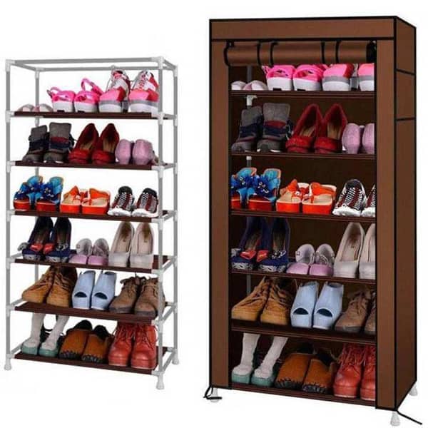 Wardrobe Shoe Rack Organizer for Bedroom, Hallway, Sneakers, Boots, Slippers, Space-Saving Furniture, Durable Design