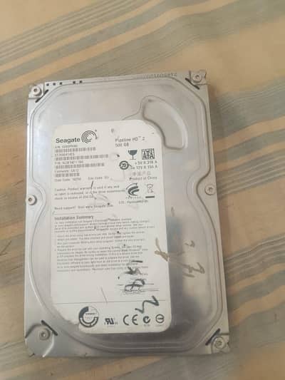 Seagate hard disk 500gb