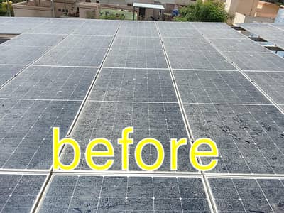 Master solar panel cleaning service