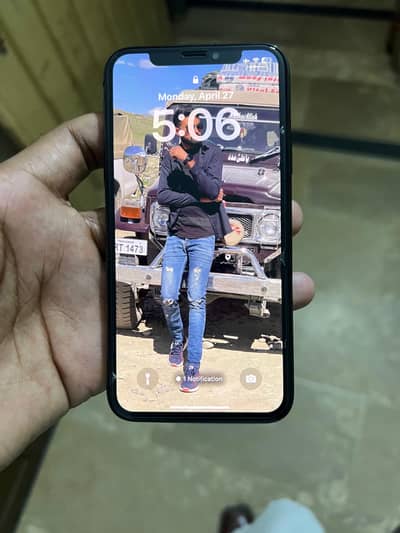 IPhone x 256 GB panel change Face iD off True tone off