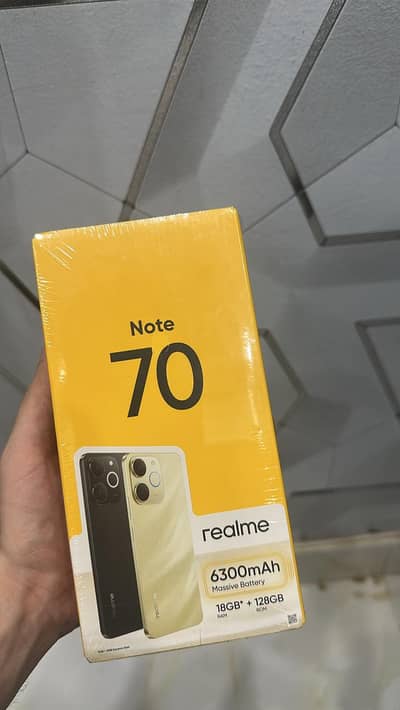 Realme Note 70 – Beach Gold | 6GB RAM / 128GB Storage | Box Pack