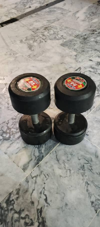 10kg dumbbells for sale
