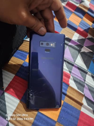 Note 9 panel dead
