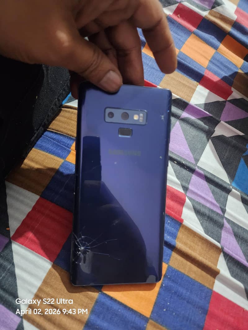 Note 9 panel dead 0