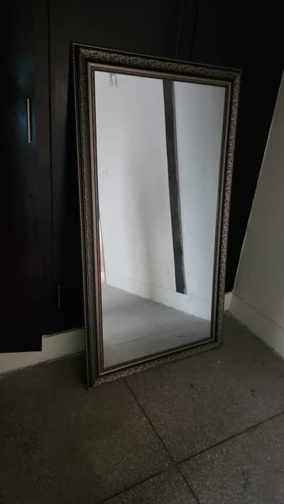 Full Length Mirror and Computer Table / Cabinet For Sale 50% Discount