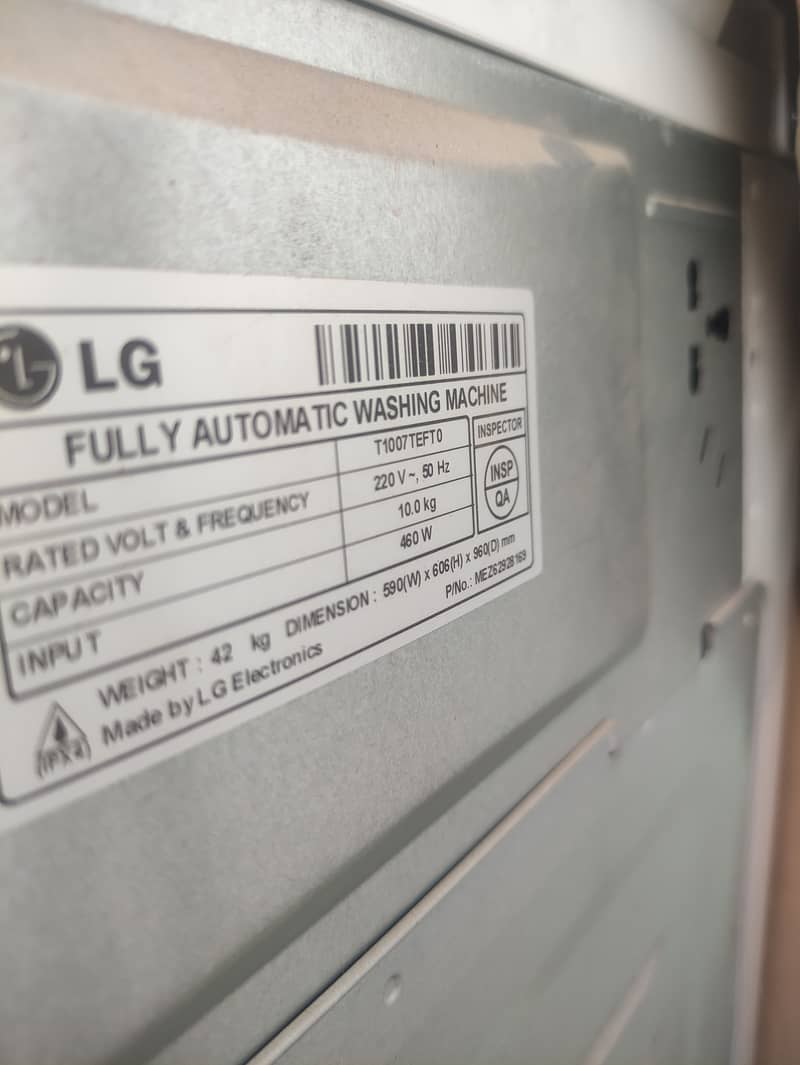 Washing machine 4
